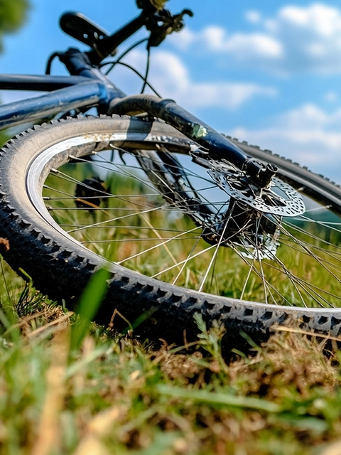 Sabojāts velosipēds