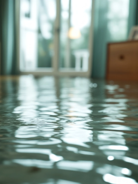 Ūdens noplūde jaunbūvē