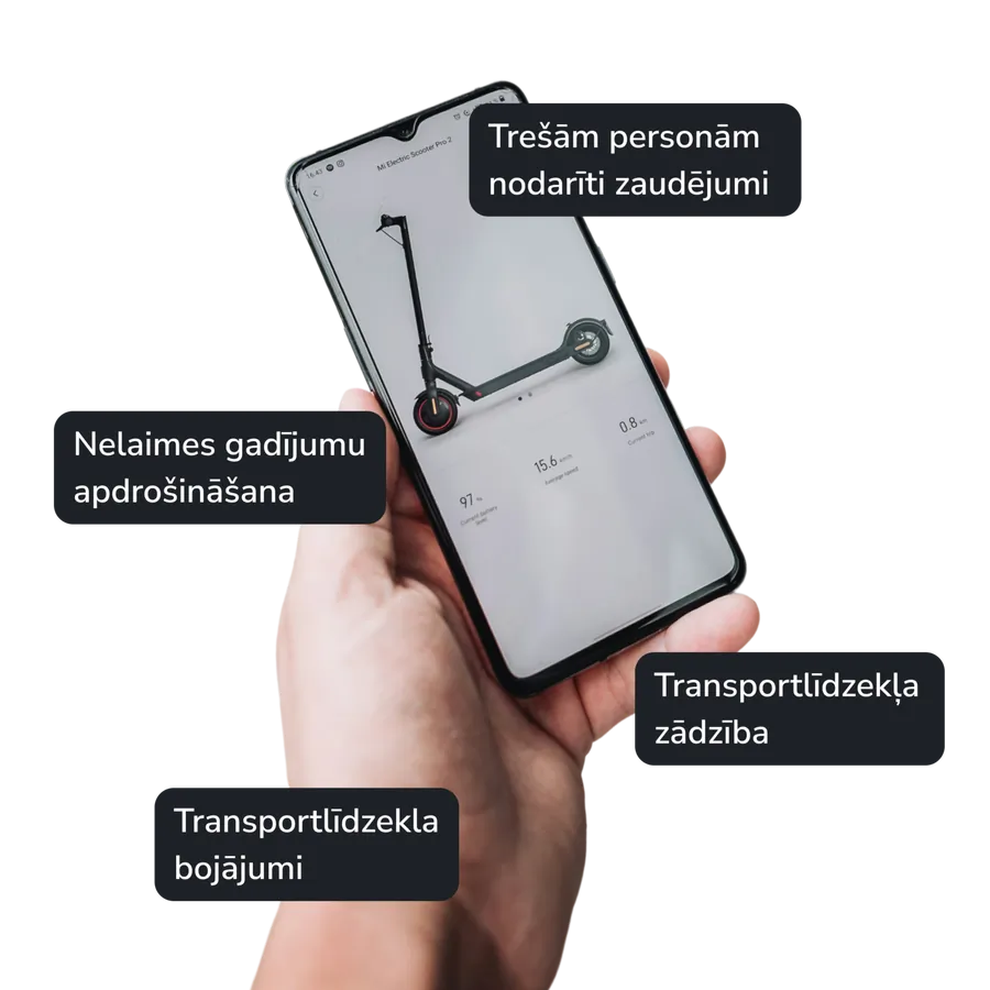 Plašs segums dažādām situācijām