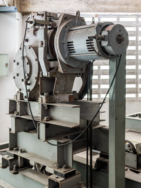 Ražošanas līnijas motora pārkaršana