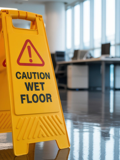 Ūdens noplūde biroju ēkā