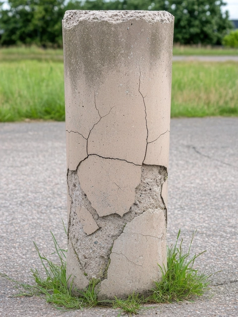 Bojājums stāvlaukumā