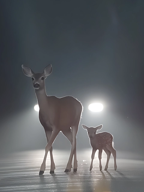 Sadursme ar meža dzīvnieku