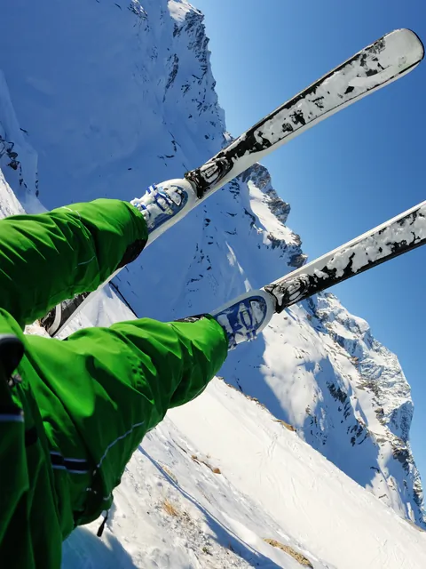 Kājas lūzums kalnu trasē