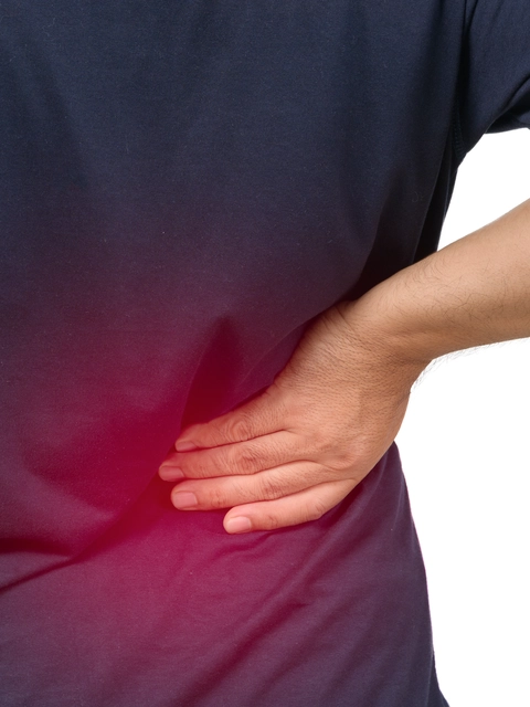 Muguras sāpes biroja darbiniekam